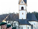 450 Rekruten aus den Garnisonen Klagenfurt, Villach und Spittal/Drau wurden in der Gemeinde Köttmannsdorf herzlich empfangen.