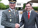 Verteidigungsminister Norbert Darabos gratulierte dem neuen Militärkommandanten.