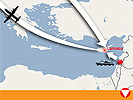 Infografik: In Larnaca soll die Maschine EU-Bürger an Bord nehmen, die mit dem Schiff aus dem Libanon geflohen sind.