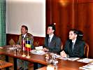 Die rumänische Delegation zu Besuch an der LVAk