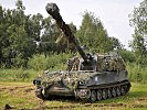 100 Stück der Panzerhaubitze M-109 stehen ebenfalls zum Verkauf.