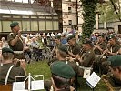 Die Militärmusik OÖ zu Gast im Leopold-Spitzer Heim in Wels..