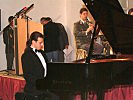 Daniel Stenway und die Militärmusik Salzburg begeisterten die Gäste.