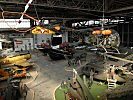 Im Hangar 8 sind historische Luftfahrzeuge auf 6.300 m² Ausstellungsfläche zu sehen.