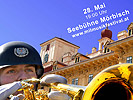 Das Militärmusik-Festival 2009 findet am 28. Mai auf der Seebühne in Mörbisch statt.