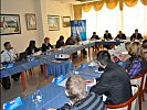 Diskussionen und intensive Gruppenarbeit beim GSVP-SAP-Abschlussmodul in Montenegro.