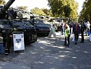Das Bundesheer präsentierte seine wichtigsten Panzerfahrzeuge.