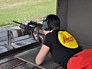 Höhepunkt der Veranstaltung: Schieß-Wettbewerbe mit Sturmgewehr...