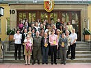 Gruppenbild mit Mitarbeiterinnen des Bundesheeres in Wien.