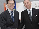 Minister Darabos mit Sonderbotschafter Rod-Larsen: 'Österreichs Engagement am Golan bleibt ungebrochen'.