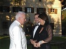 GenMjr Kritsch begrüßt LHF Burgstaller und deren Ehegatten