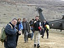 Unter anderem besuchten die Teilnehmer die österreichischen KFOR-Soldaten im Kosovo.