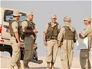 Die Soldaten des Bundesheers können in allen Klimagebieten eingesetzt werden. Im Bild: Ein Heeres-Kontingent während einer Übung in den Vereinigten Arabischen Emiraten 2005.