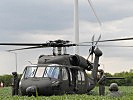 Ein S-70 "Black Hawk" des Bundesheeres war eines der Highlights der Leistungsschau.