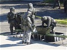 Durch das realistische Training in Tschechien lernen die Soldaten den sicheren Umgang mit den gefährlichen Substanzen.