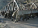 Abbau einer D-Brücke in Reichraming. (Bild öffnet sich in einem neuen Fenster)