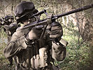 Soldaten in voller Kampfausr&uuml;stung