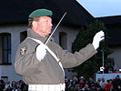 Militärkapellmeister Oberstleutnant Hannes Lackner am Dirigentenpult. (Bild öffnet sich in einem neuen Fenster)