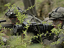 Ein Panzerabwehrtrupp in Stellung