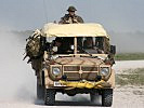 Die "Sandviper"-Fahrzeuge wurden eigens für den Tschad-Einsatz entwickelt. (Bild öffnet sich in einem neuen Fenster)