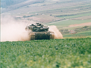 Panzer bei der Gefechts&uuml;bung Retzerland