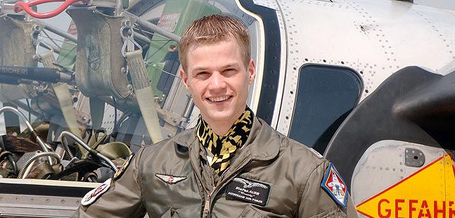 Oberleutnant Stefan Auer.