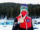 Biathlon-Weltmeisterin Lisa Hauser. (Bild öffnet sich in einem neuen Fenster)