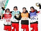 Goldmedaille im Skispringen-Teambewerb. (Bild öffnet sich in einem neuen Fenster)