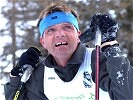 Regierender Heeresmeister und Sieger im Biathlon: Vizeleutnant Flechl. (Bild öffnet sich in einem neuen Fenster)