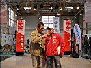 ... und als Interviewpartner auf der ORF-OÖ-Bühne. (Bild öffnet sich in einem neuen Fenster)