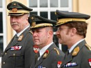 V.l.: General Ertl, Oberst Göllinger, Brigadier Meerkatz. (Bild öffnet sich in einem neuen Fenster)