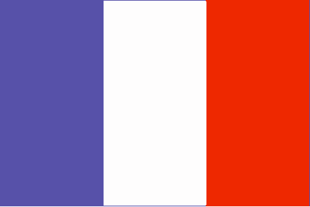 Frankreich-Flagge