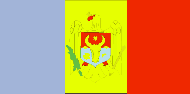 Moldau-Flagge