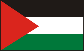Palästinensische Gebiete-Flagge