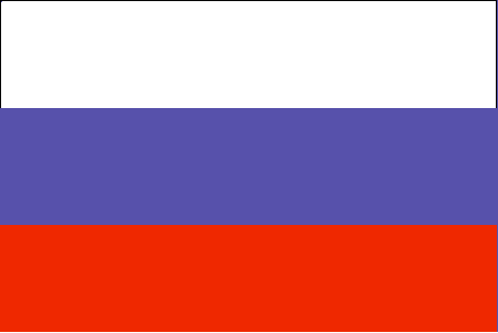 Russische Föderation-Flagge