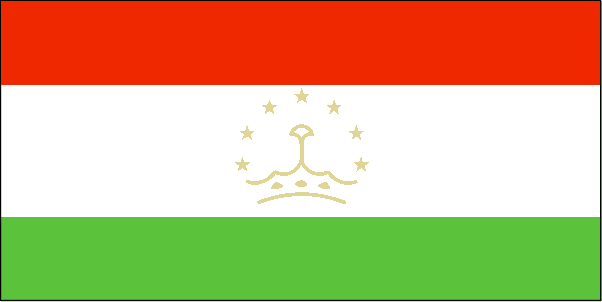 Tadschikistan-Flagge