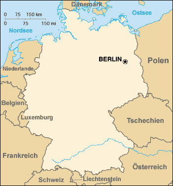 Deutschland-Karte
