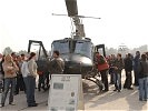 Ein AB-212 Helikopter war ebenso ein Publikumsmagnet... (Bild öffnet sich in einem neuen Fenster)