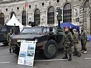 Das Aufklärungsfahrzeug "Fennek" der Bundeswehr. (Bild öffnet sich in einem neuen Fenster)