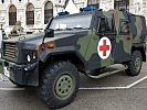 Das deutsche gepanzerte Sanitätsfahrzeug "Eagle". (Bild öffnet sich in einem neuen Fenster)