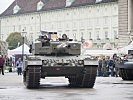 Der Kampfpanzer "Leopard" 2A4. (Bild öffnet sich in einem neuen Fenster)