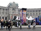 Zahlreiche Besucher zog es gestern und heute auf den Wiener Heldenplatz. (Bild öffnet sich in einem neuen Fenster)