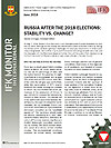 IFK Monitor International 48 - Russia after the 2018 elections: Stability vs. Change?