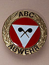 Leistungsabzeichen ABC-Abwehr Gold. (Bild öffnet sich in einem neuen Fenster)