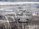 1.4.: Ein Kampfpanzer "Leopard" 2A4 beim Gefechtstraining. (Bild öffnet sich in einem neuen Fenster)