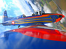 3.9.: Soloflug einer Pilatus PC-7 bei der AIRPOWER16 in Zeltweg. (Bild öffnet sich in einem neuen Fenster)
