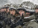 3.12.: Rekruten des Panzerbataillons 14 leisten ihr Treuegelöbnis. (Bild öffnet sich in einem neuen Fenster)