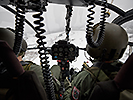 7.1.: Erkundungsflug einer "Alouette" III. (Bild öffnet sich in einem neuen Fenster)