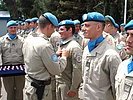 1.5.: Soldaten des Golan-Kontingents werden für den Einsatz ausgezeichnet. (Bild öffnet sich in einem neuen Fenster)