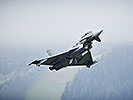 12.1.: Ein Eurofighter startet in Zeltweg. (Bild öffnet sich in einem neuen Fenster)
